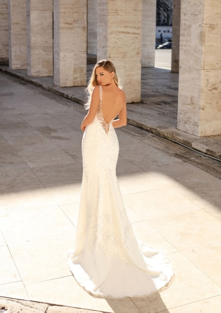 Robe de Mariée sirène broderie main - modèle Victoria Iryna Kotapska
