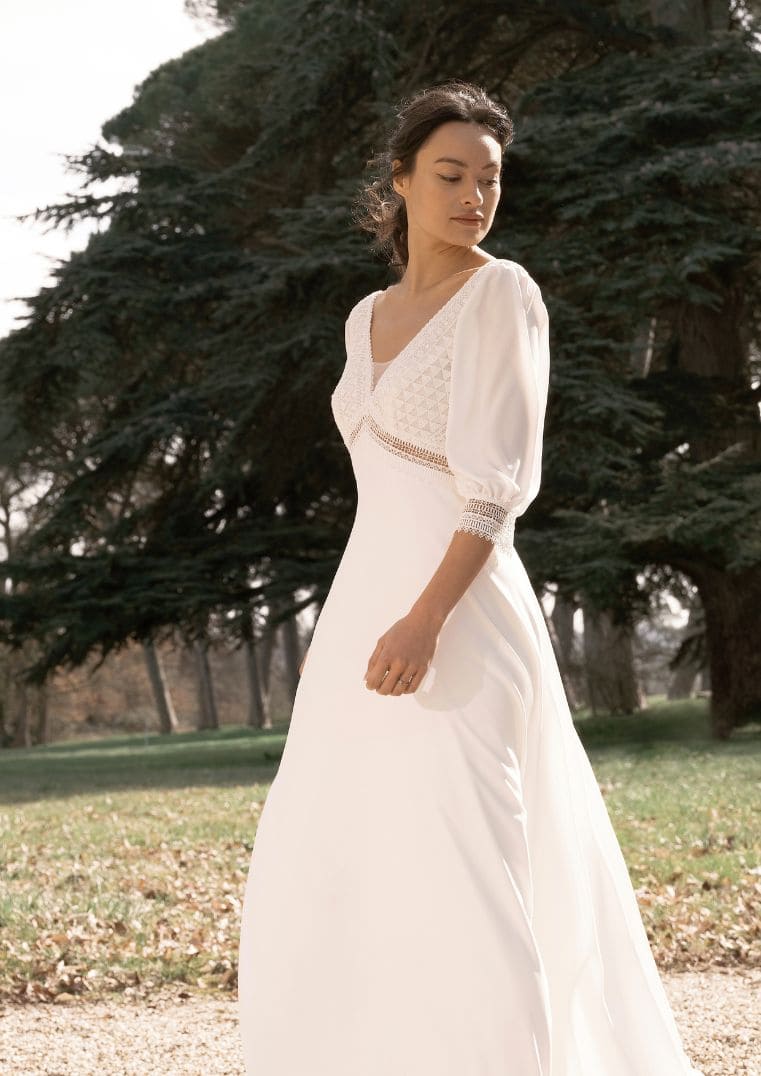 Robe de mariée Terre à Terre - Bochet Créations