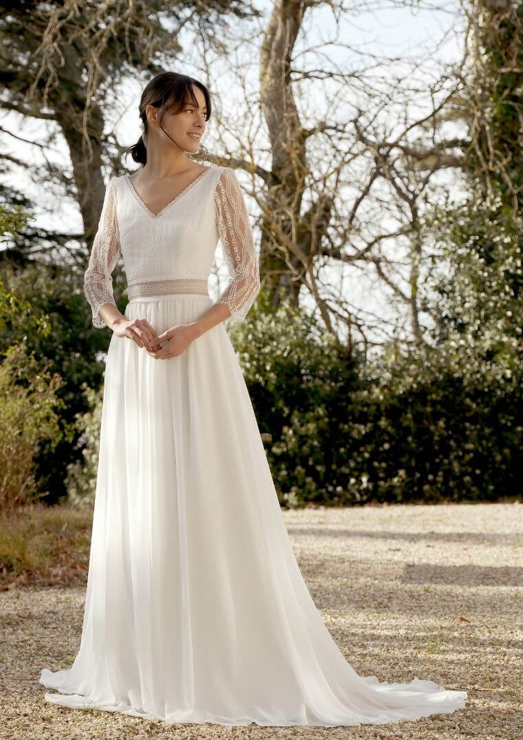 Robe de mariée Thelma - Créations Bochet Collection 2023