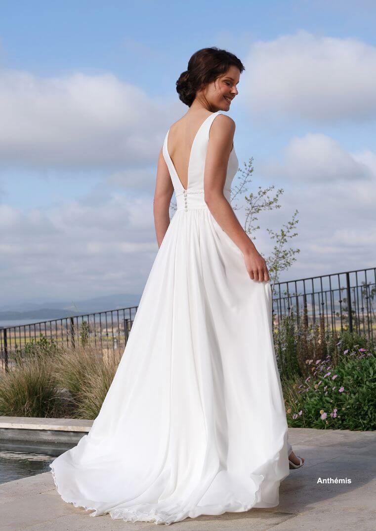 Robe de mariée Anthemis - Créations Bochet collection 2024