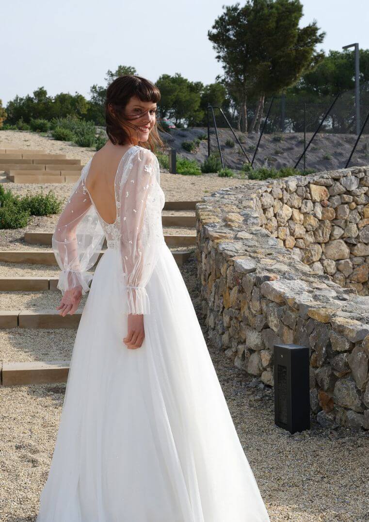 Robe de mariée Potentille - Créations Bochet collection 2024