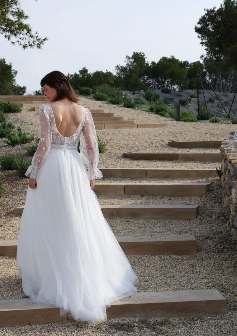 Robe de mariée Potentille - Créations Bochet collection 2024