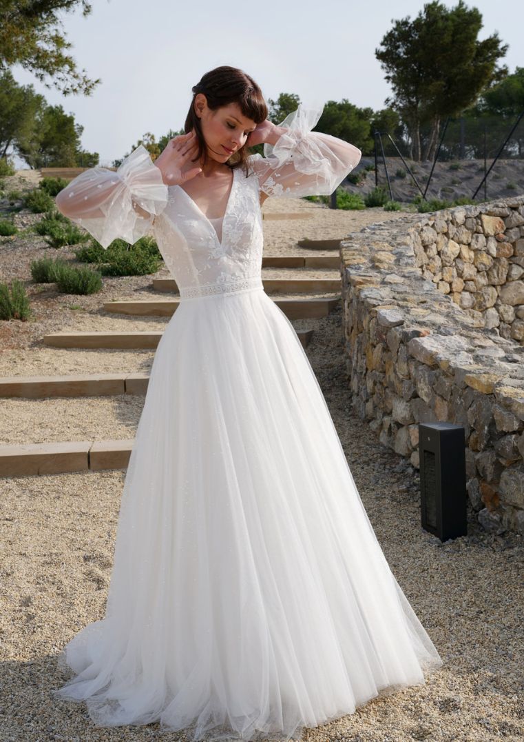 Robe de mariée Potentille - Créations Bochet collection 2024