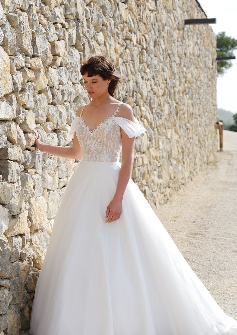 Robe de mariée Symphorine - Créations Bochet collection 2024
