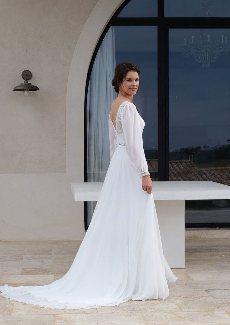 Robe de mariée Verveine - Créations Bochet collection 2024