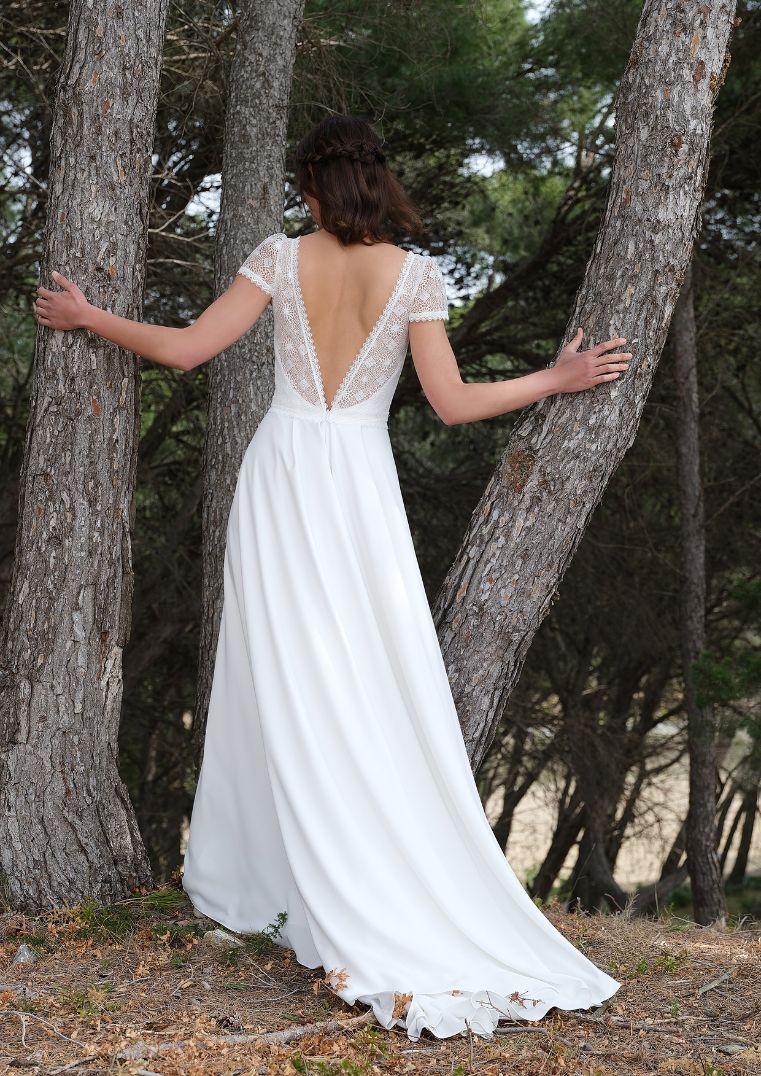 Robe de mariée Freesia - Créations Bochet collection 2024
